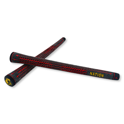 The Perfecto Cord-Tac Golf Grip (RED Mid Size)